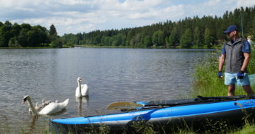 Kayakt tour on Lake Lipno
